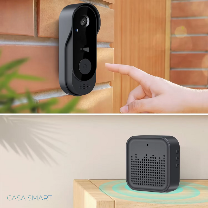 Campainha inteligente com câmera | Casa Smart