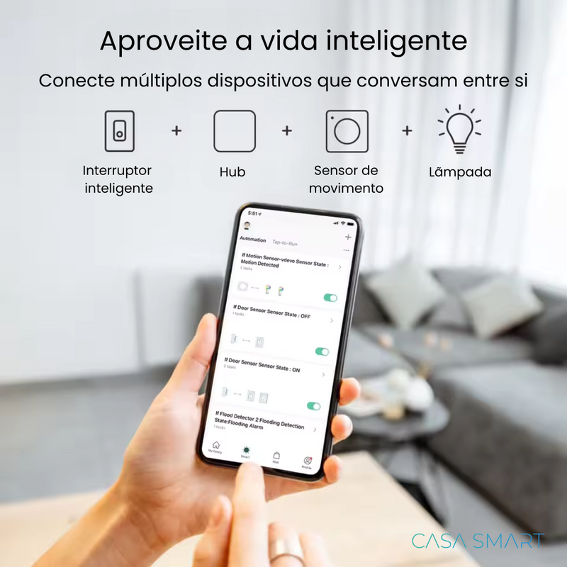 Hub de Automação Zigbee 3.0 Casa Smart