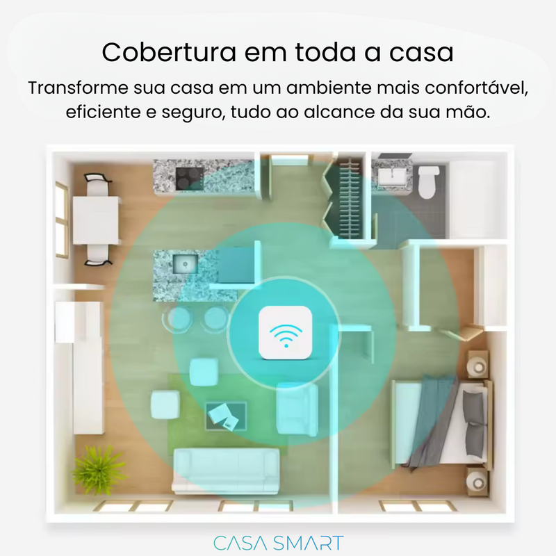 Hub de Automação Zigbee 3.0 Casa Smart