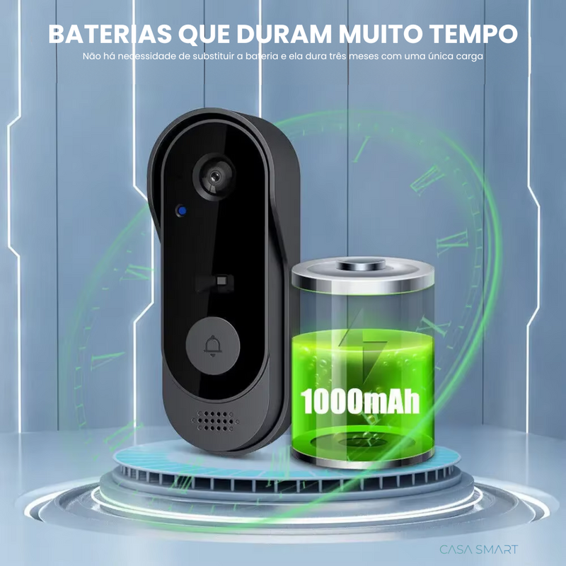 Campainha inteligente com câmera | Casa Smart